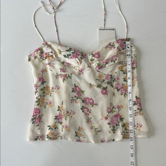 Reformation Pixie Posy Bustier Style Top - Picture 14 of 15